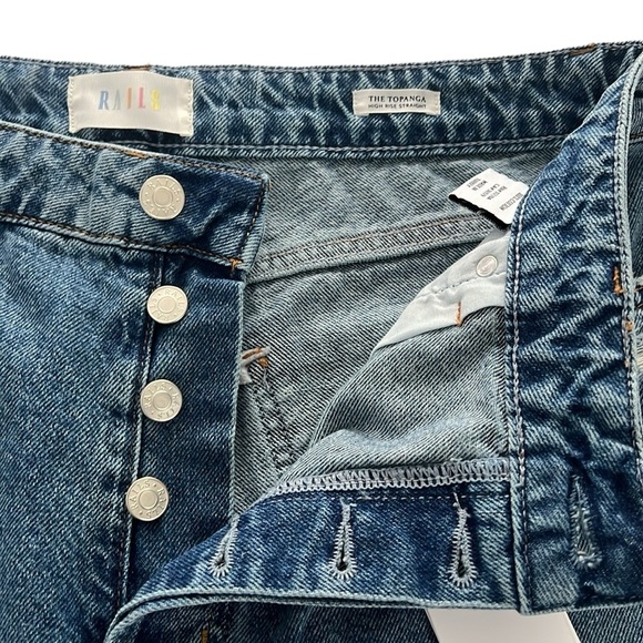 Rails The Topanga High Rise Straight - Picture 8 of 15